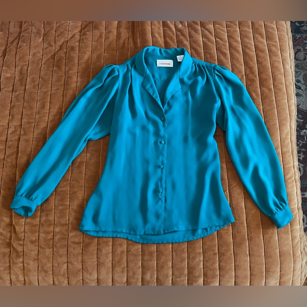 Charisma Vibrant Blue Women's Blouse